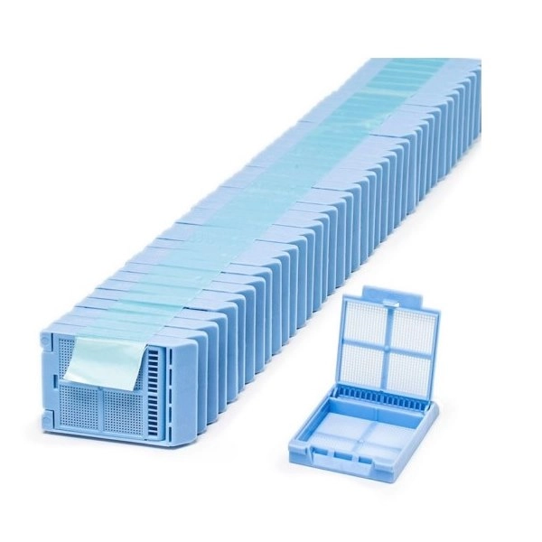 Simport Micromesh Biopsy Cassettes For Primera Printers In Quickload Stack, Blue (Cs/2000) M407-6T