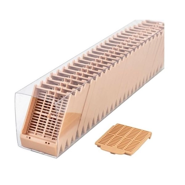 Simport Histosette II Tissue Cassettes In Quickload Sleeves, Tan (Cs/750) M485-8SL