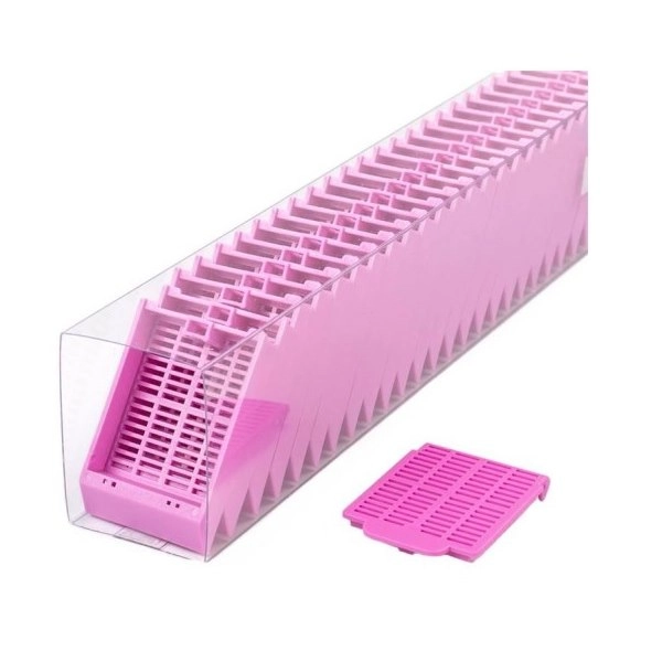 Simport Histosette II Tissue Cassettes In Quickload Sleeves, Lilac (Cs/750) M485-10SL