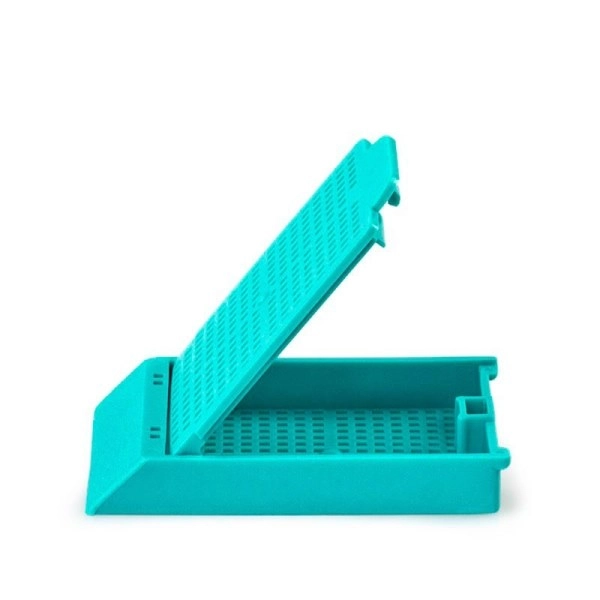 Simport Histosette II Biopsy Cassettes, Aqua (Cs/1000) M486-12