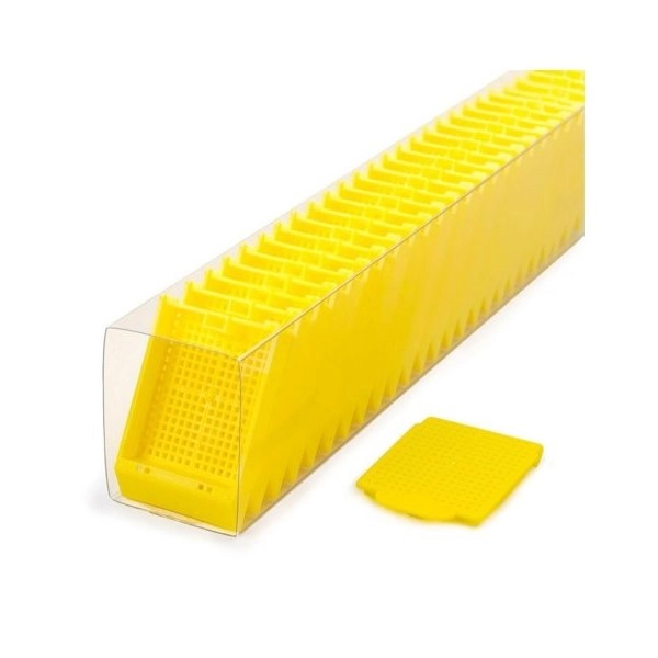 Simport Histosette II Biopsy Cassettes In Quickload Sleeves, Yellow (Cs/750) M486-5SL