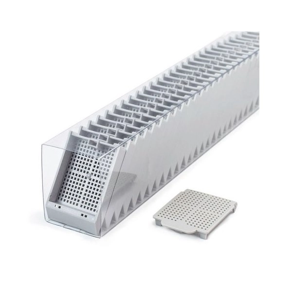 Simport Histosette II Biopsy Cassettes In Quickload Sleeves, Gray (Cs/750) M486-9SL