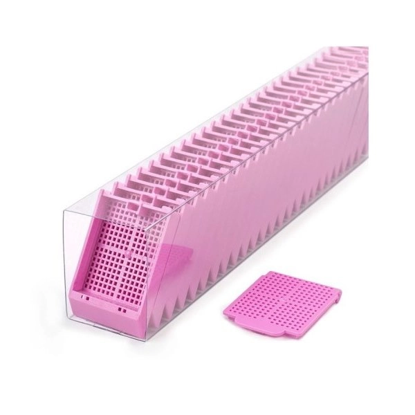 Simport Histosette II Biopsy Cassettes In Quickload Sleeves, Lilac (Cs/750) M486-10SL