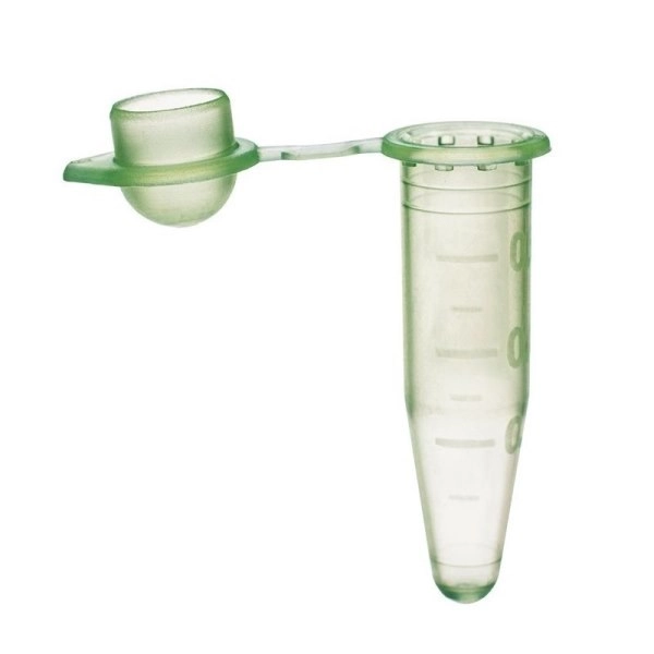 Simport Amplitube For 0.5 mL Tubes, Green, Domed (Cs/1000) T325-3G