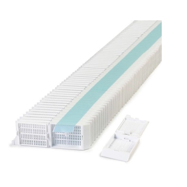 Simport White Unisette Tissue Cassettes In Quickload Stack (Taped) (Cs/1000) M505-2T