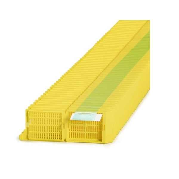 Simport Yellow Unisette Tissue Cassettes In Quickload Stack (Taped) (Cs/1000) M505-5T