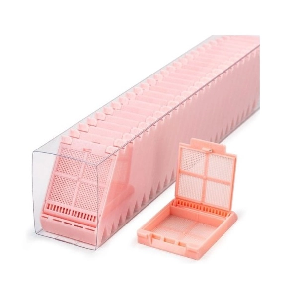Simport Pink Micromesh Biopsy Cassettes In Quickload Sleeves (Cs/750) M507-3SL