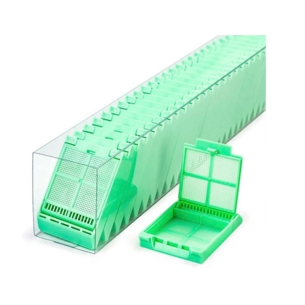 Simport Green Micromesh Biopsy Cassettes In Quickload Sleeves (Cs/750) M507-4SL