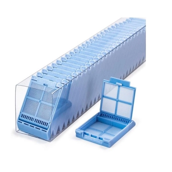 Simport Blue Micromesh Biopsy Cassettes In Quickload Sleeves (Cs/750) M507-6SL