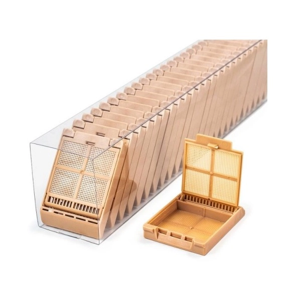Simport Tan Micromesh Biopsy Cassettes In Quickload Sleeves (Cs/750) M507-8SL