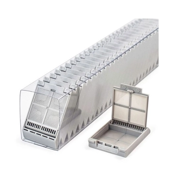 Simport Gray Micromesh Biopsy Cassettes In Quickload Sleeves (Cs/750) M507-9SL