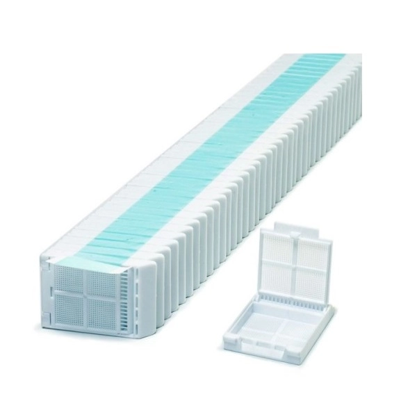 Simport White Micromesh Biopsy Cassettes In Quickload Stack (Tape) (Cs/2000) M507-2T
