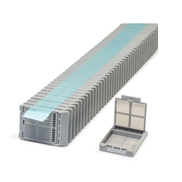 Simport Gray Micromesh Biopsy Cassettes In Quickload Stack (Tape) (Cs/2000) M507-9T