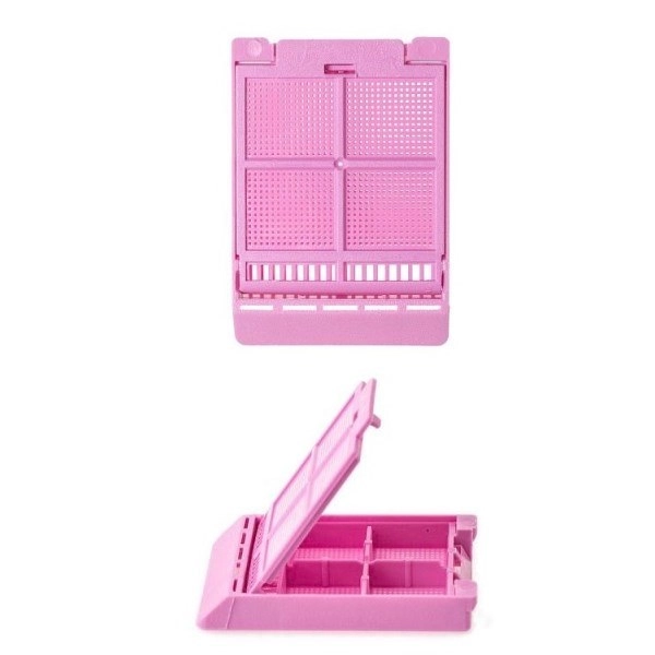 Simport Lilac Micromesh Biopsy Cassettes With 4 Compartments (Cs/1000) M508-10