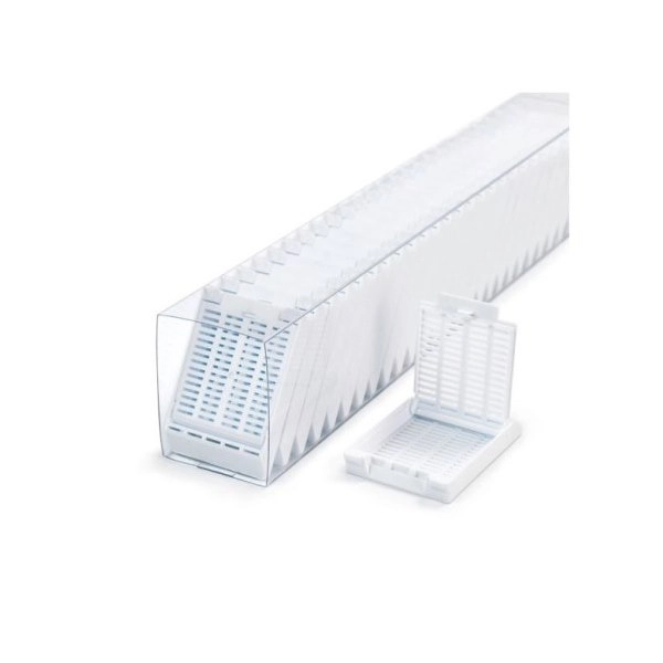 Simport White Slimsette Tissue Cassettes In Quickload Sleeves (Cs/750) M509-2SL