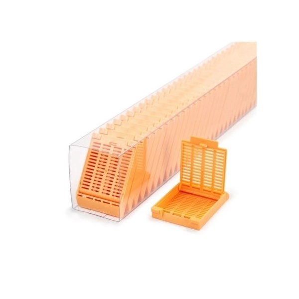 Simport Peach Slimsette Tissue Cassettes In Quickload Sleeves (Cs/750) M509-7SL