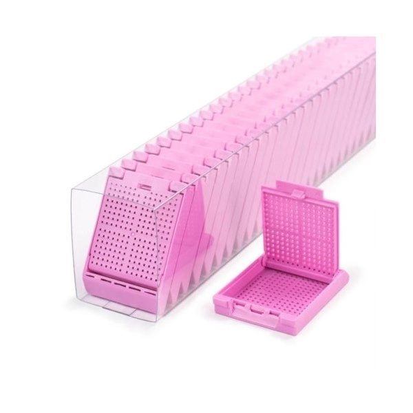 Simport Lilac Slimsette Biopsy Cassettes In Quickload Sleeves (Cs/750) M510-10SL