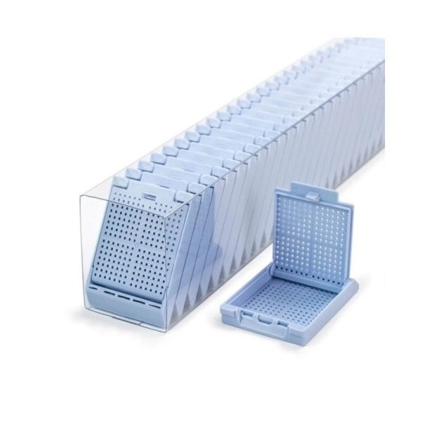 Simport Blue Slimsette Biopsy Cassettes In Quickload Sleeves (Cs/750) M510-6SL
