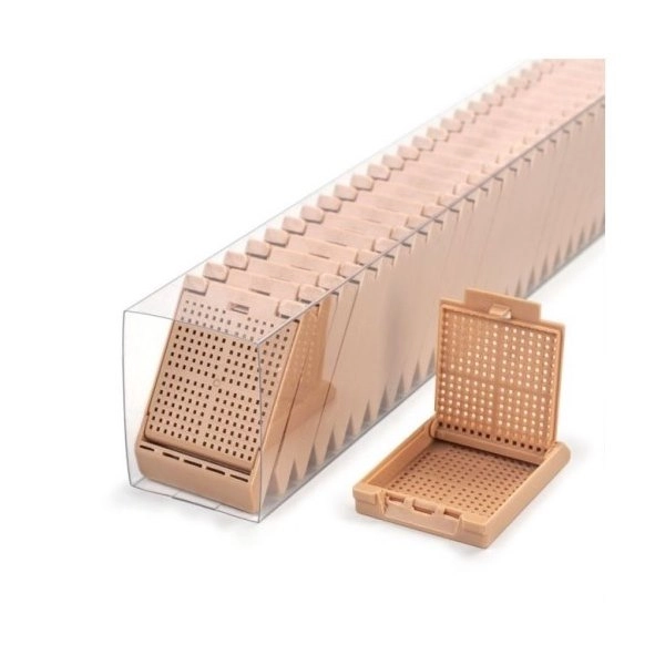 Simport Tan Slimsette Biopsy Cassettes In Quickload Sleeves (Cs/750) M510-8SL