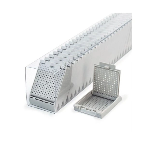 Simport Gray Slimsette Biopsy Cassettes In Quickload Sleeves (Cs/750) M510-9SL