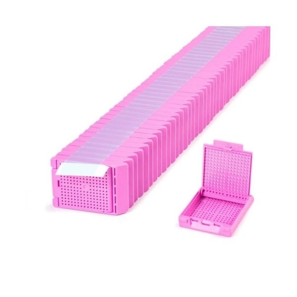 Simport Lilac Slimsette - Biopsy Cassettes In Quickload Stacks (Tape) (Cs/2000) M510-10T