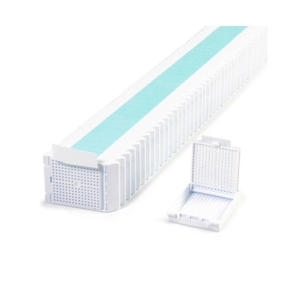 Simport White Slimsette - Biopsy Cassettes In Quickload Stacks (Tape) (Cs/2000) M510-2T