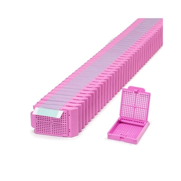 Simport Lilac Histosette II Biopsy Cassettes In Quickload Stack (Taped) (Cs/2000) M493-10T