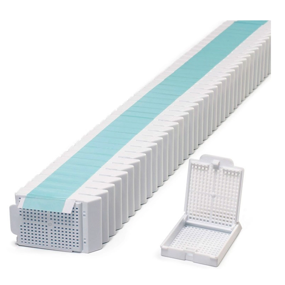 Simport Aqua Histosette II Biopsy Cassettes In Quickload Stack (Taped) (Cs/2000) M493-12T