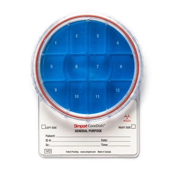 Simport Coredish General Purpose Biopsy Container Prefilled with Formalin (Cs/10) M970-D12