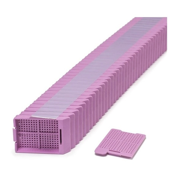 Simport Lilac Swingsette - Biopsy Cassettes In Quickload Stacks (Taped) (Cs/2000) M518-10T