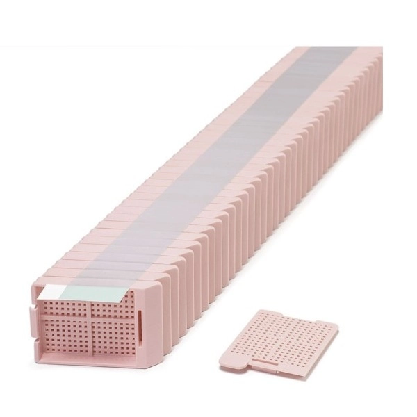Simport Pink Swingsette - Biopsy Cassettes In Quickload Stacks (Taped) (Cs/2000) M518-3T