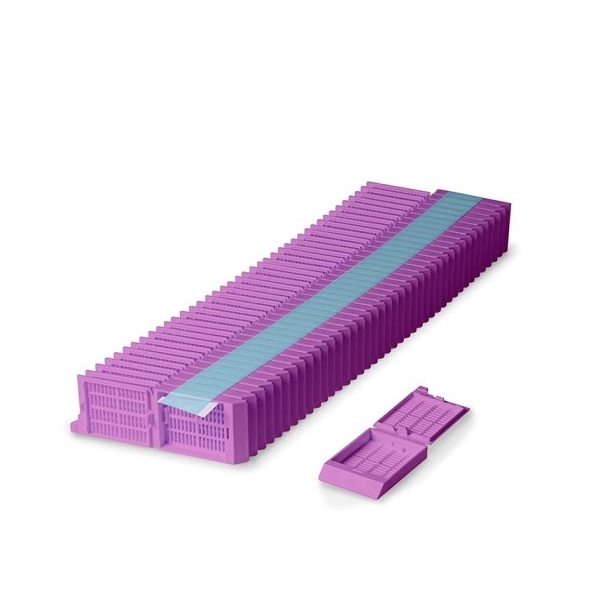 Simport Lilac Unisette Tissue Cassettes In Quickload Stack (Taped) (Cs/1000) M525-10T