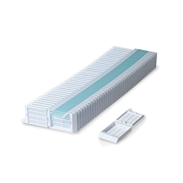 Simport White Unisette Tissue Cassettes In Quickload Stack (Taped) (Cs/1000) M525-2T