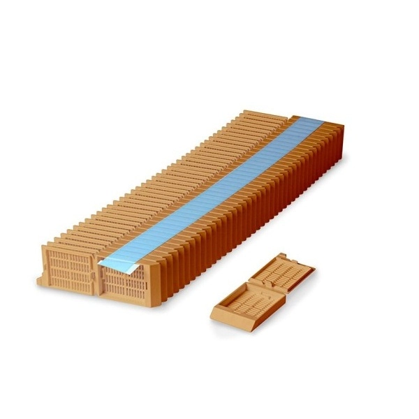 Simport Peach Unisette Tissue Cassettes In Quickload Stack (Taped) (Cs/1000) M525-7T