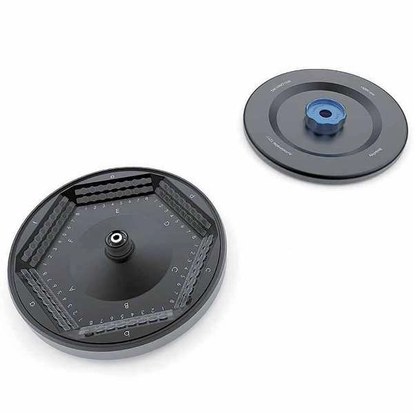 Globe Scientific 12 Place Rotor, 0.2mL PCR Strips, 6000rpm max, Aluminum for GCC-MP GCC-MP-PCR