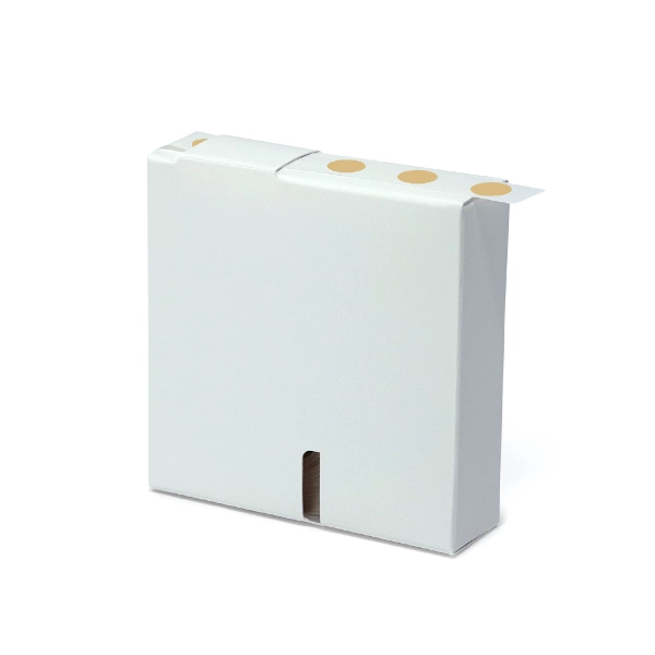 Globe Scientific Label Rolls, Cryo, 13mm Dots, for 1.5-2mL Tubes, Coffee, Roll of 1000 LCR-13C