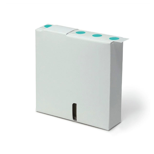 Globe Scientific Label Rolls, Cryo, 13mm Dots, for 1.5-2mL Tubes, Green, Roll of 1000 LCR-13G