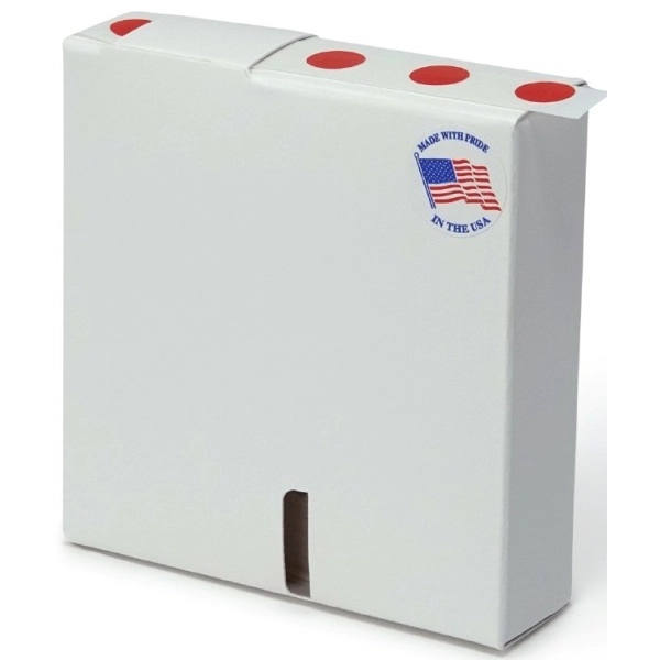 Globe Scientific Label Rolls, Cryo, 13mm Dots, for 1.5-2mL Tubes, Red Roll of 1000 LCR-13R