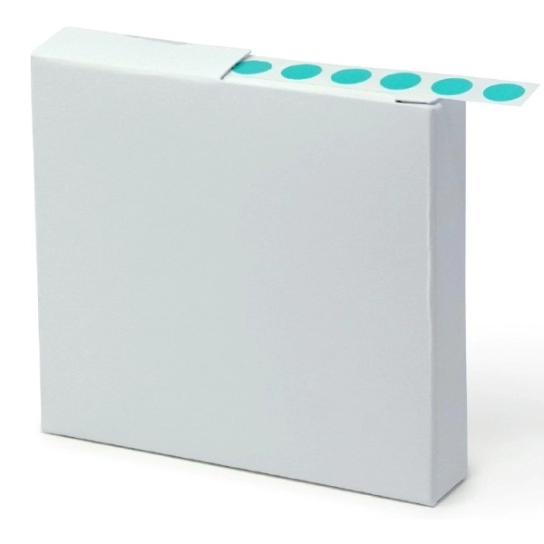 Globe Scientific Label Rolls, Cryo, 9.5mm Dots, for 0.5-1.5mL Tubes, Green Roll of 1000 LCR-95G