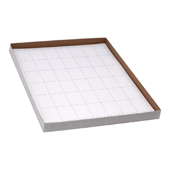 Globe Scientific Label Sheets, Cryo, 28x44mm, for Rack and Box 20 Sheet White Box of 840 LCS-28X44W