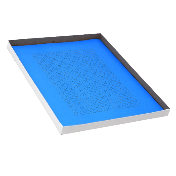 Globe Scientific Label Sheets, Cryo, 13mm Dots, for 1.5-2mL Tube 20 Sheet Blue Box of 3840 LCS-D13B