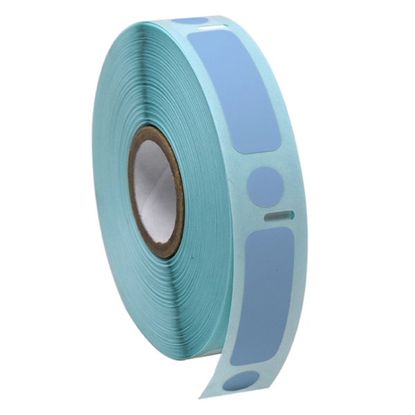 Globe Scientific Label/Dot Combo Roll Cryo Direct Thermal for 2.0mL Tubes Blue Box/500 LTC-38X13-95B