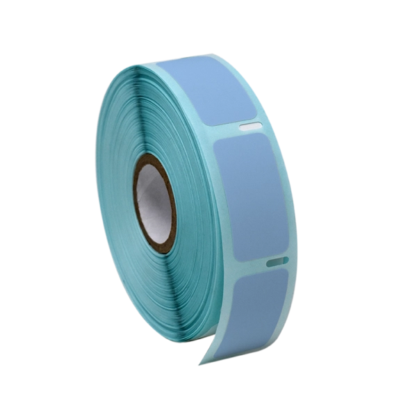 Globe Scientific Label Roll, Cryo, Direct Thermal for Large Vials and Tube Blue Roll/750 LTC-38X19B