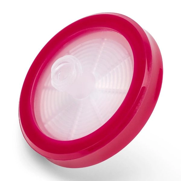 Globe Scientific Syringe Filter, PVDF Hydrophilic Membrane, 0.45Î¼m Porosity, Box/50 SF-PVDF-4530-S