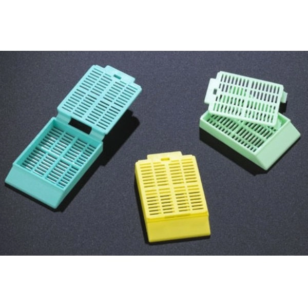 Globe Scientific Cassette, Tissue Embedding with Attached Lid, 30° Writing Area, AQUA CS/1000 1090A