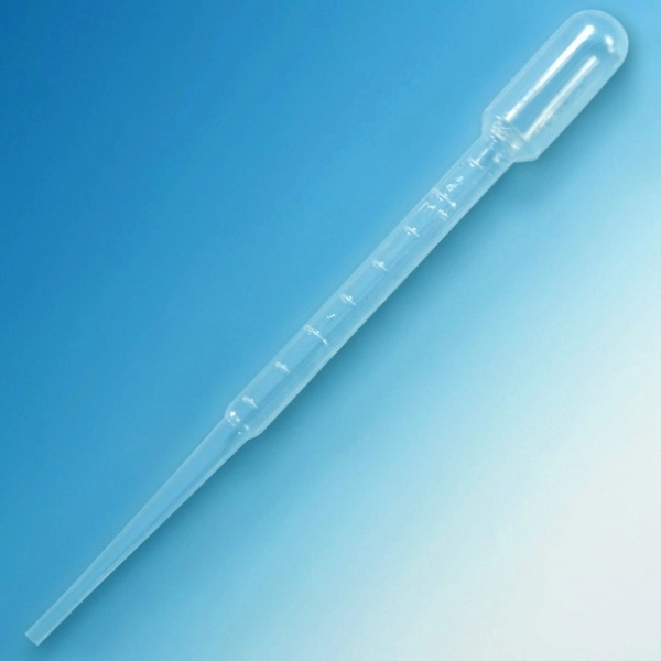 Globe Scientific Transfer Pipet, 5.0mL, Standard Bulb, 150mm, Bulb Draw - 1.8mL BOX/500 138070-500