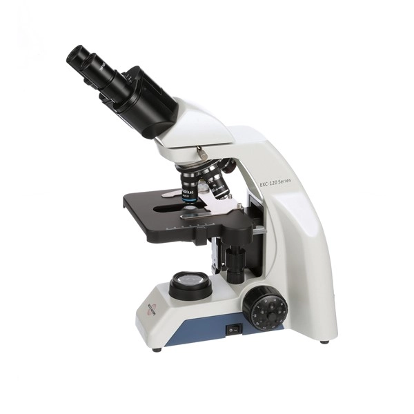 Accu Scope Binocular Microscope with Achromat Objectives EXC-120-45