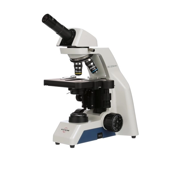 Accu Scope EXC-120 Monocular Microscope with 3 Objectives EXC-121-3