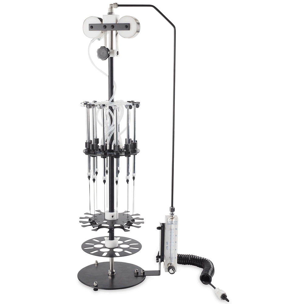 Organomation 12 Position N-EVAP Evaporator Unheated 11155-O-RT