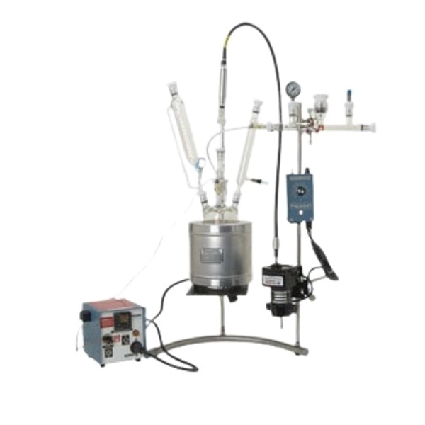 Ace Glass 2000ml, One-Piece Pressure Reactor With #25 Center, (3)#15, (1)#7 Side Necks 6437-241